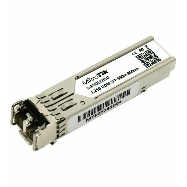 Купить Трансивер Mikrotik S-85DLC05D SFP 1.25Гбит/с Tx:850нм, картинка № 3 в Иркутске в компании Зеон