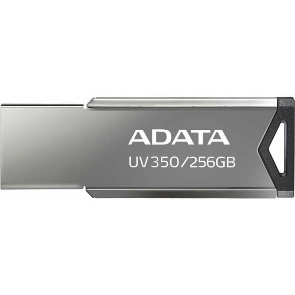 Купить Флеш-диск AData 256Gb UV350 USB3.0 серебристый [AUV350-256G-RBK], картинка № 2 в Иркутске в компании Зеон