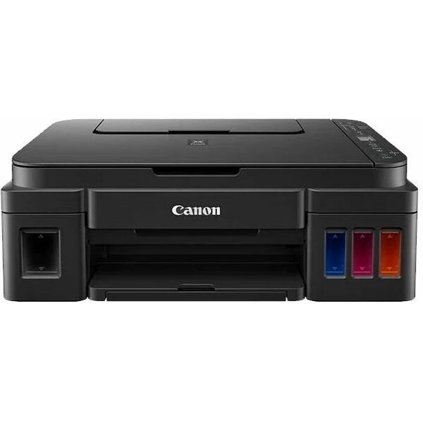 Купить МФУ струйное Canon PIXMA G3410 A4, печать струйная цветная, 4800x1200 dpi, подача: 100 лист., USB, Wi-Fi, печать фотографий, ЖК-панель, картинка № 3 в Иркутске в компании Зеон