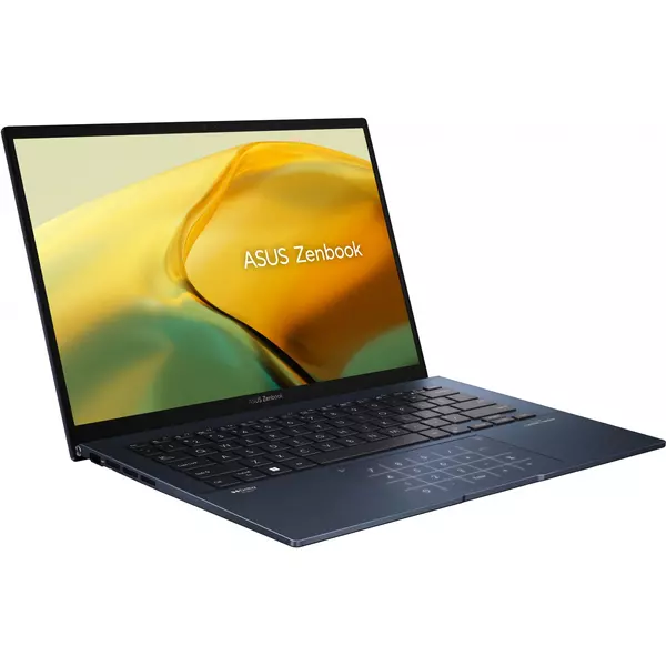 Купить Ноутбук Asus Zenbook 14 UX3402VA-KP696 Core i5 13500H/16Gb/512Gb SSD/WiFi/BT/Cam/Int/14" IPS WQXGA/noOS/blue/сумка [90NB10G1-M014W0] в Иркутске в компании Зеон