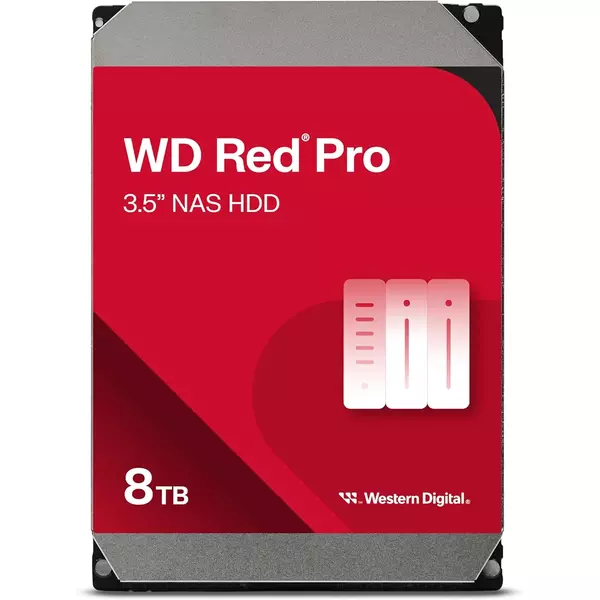 Купить Жесткий диск Western Digital 8Tb NAS Red Pro SATA-III 7200rpm 256Mb 3.5" [WD8005FFBX] в Иркутске в компании Зеон