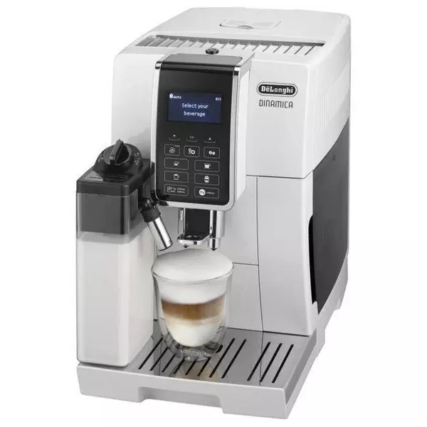 Купить Кофемашина DeLonghi Dinamica ECAM350.55.W 1450Вт белый в Иркутске в компании Зеон