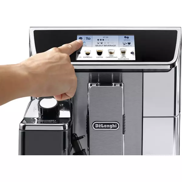 Купить Кофемашина DeLonghi ECAM650.75.MS 1450Вт серебристый, картинка № 5 в Иркутске в компании Зеон