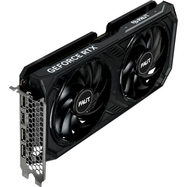 Купить Видеокарта Palit GeForce RTX 4060 8Gb PCI-E 4.0 128bit GDDR6 1830/17000 HDMIx1 DPx3 HDCP RTL (RTX4060 DUAL OC NVIDIA) [NE64060T19P1-1070D], картинка № 2 в Иркутске в компании Зеон