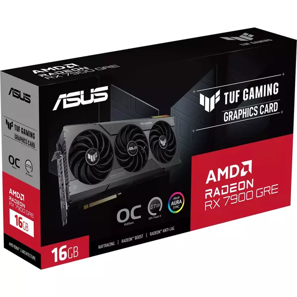 Купить Видеокарта Asus Radeon RX 7900GRE 16Gb PCI-E 4.0 256bit GDDR6 1972/18000 HDMIx1 DPx3 HDCP RTL [TUF-RX7900GRE-O16G-GAMING], картинка № 10 в Иркутске в компании Зеон