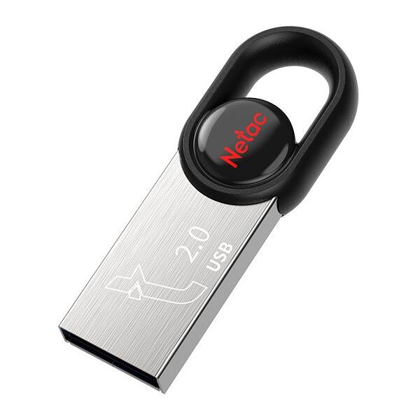 Купить Флеш-диск Netac 64Gb USB2.0 серебристый/черный [NT03UM2N-064G-20BK], картинка № 5 в Иркутске в компании Зеон