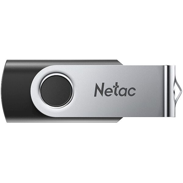 Купить Флеш-диск Netac 256Gb USB3.0 черный/серебристый [NT03U505N-256G-30BK] в Иркутске в компании Зеон