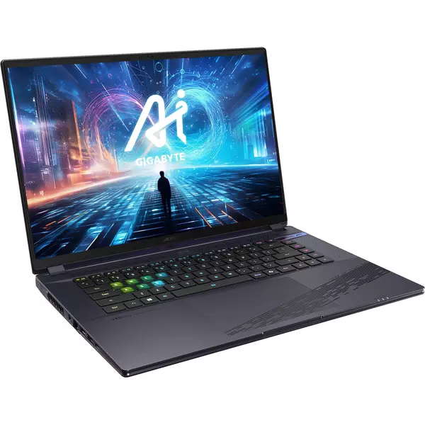 Купить Ноутбук GigaByte Aorus 16X Core i7 14650HX 16Gb SSD1Tb NVIDIA GeForce RTX4070 8Gb 16" IPS QHD+ (2560x1600) Free DOS grey WiFi BT Cam [ASG-53KZC54SD], картинка № 9 в Иркутске в компании Зеон