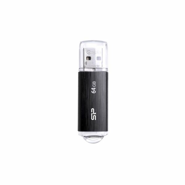 Купить Флеш-диск Silicon Power Ultima U02 64Gb USB2.0 черный [SP064GBUF2U02V1K] в Иркутске в компании Зеон