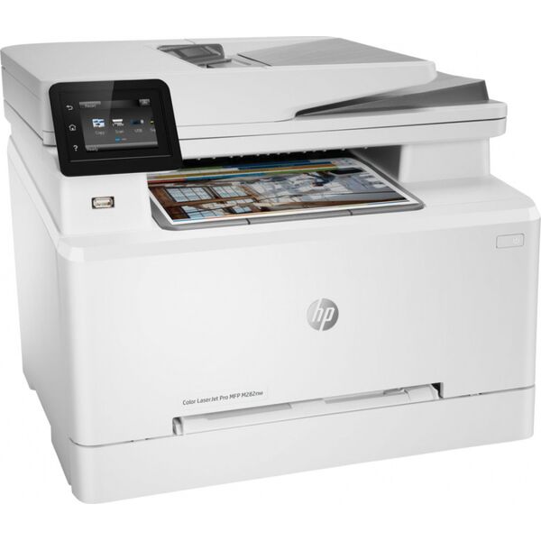 Купить МФУ лазерный HP Color LaserJet Pro M282nw цветной, A4, принтер/копир/сканер, 600dpi, 21ppm, 256+256Mb, ADF50, WiFi, Lan, USB [7KW72A], картинка № 2 в Иркутске в компании Зеон