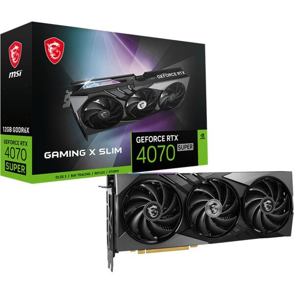 Купить Видеокарта MSI GeForce RTX 4070 Super 12Gb PCI-E 4.0 192bit GDDR6X 2640/21000 HDMIx1 DPx3 HDCP RTL [RTX 4070 SUPER 12G GAMING X SL], картинка № 6 в Иркутске в компании Зеон