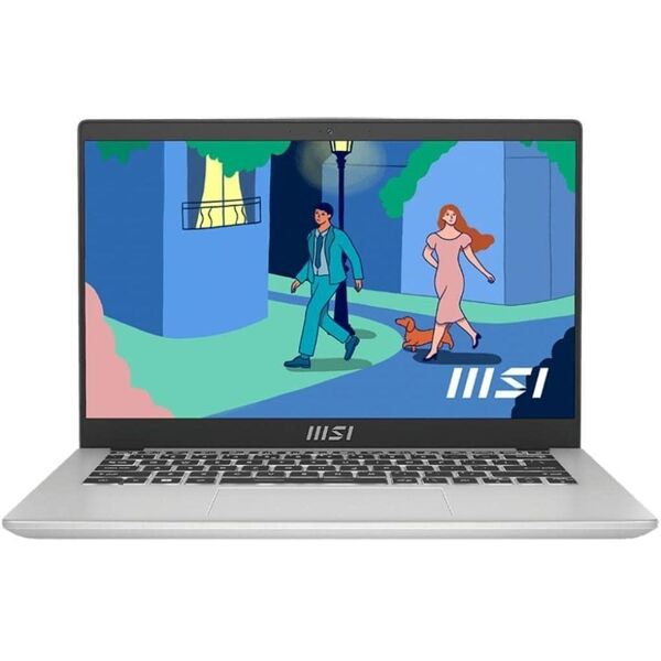 Купить Ноутбук MSI Modern 14 C12M-239RU Core i5 1235U 8Gb SSD512Gb Intel Iris Xe graphics 14" IPS FHD (1920x1080) Windows 11 Home silver WiFi BT Cam [9S7-14J111-239] в Иркутске в компании Зеон