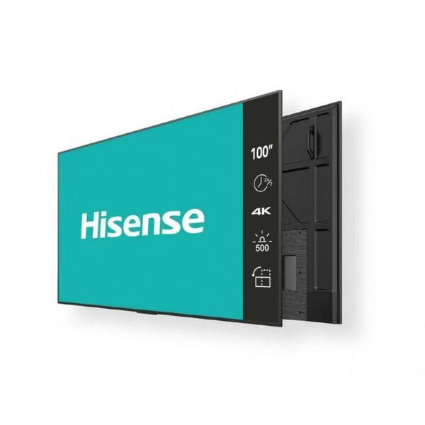 Профессиональные дисплеи: ЖК-панель Hisense 100BM66D 100", 500 нит, 4K, D-LED, 24/7, RAM 2Гб, ROM 16Гб, Android 9.0 фотографии